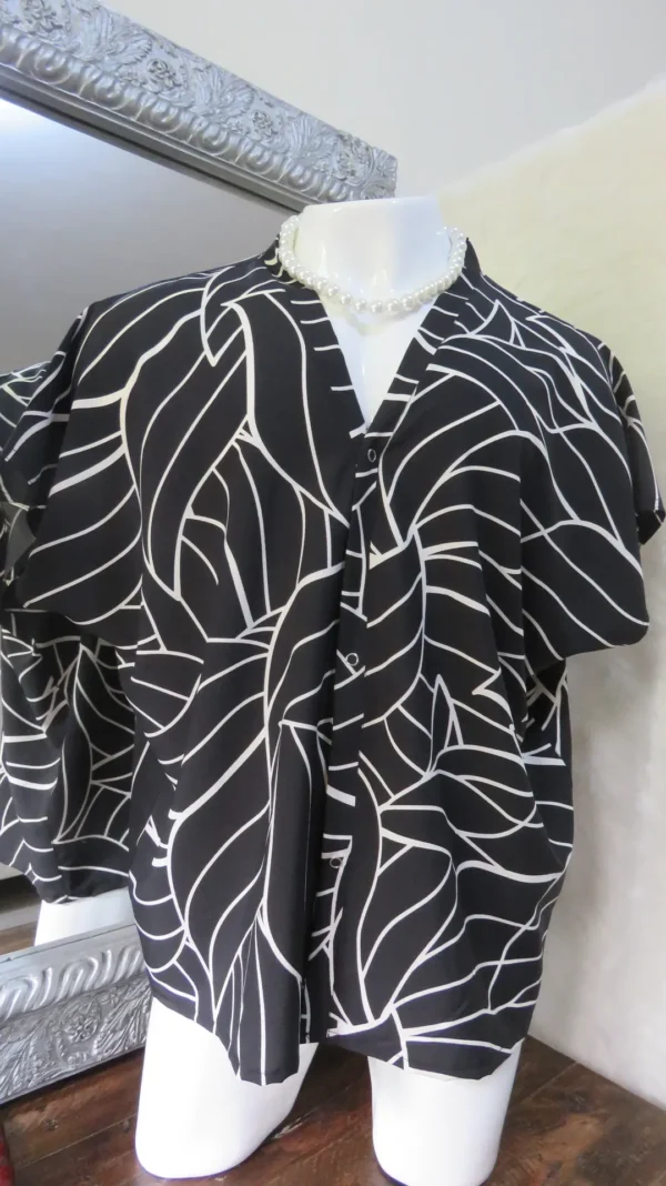 Camisa negra para hombres